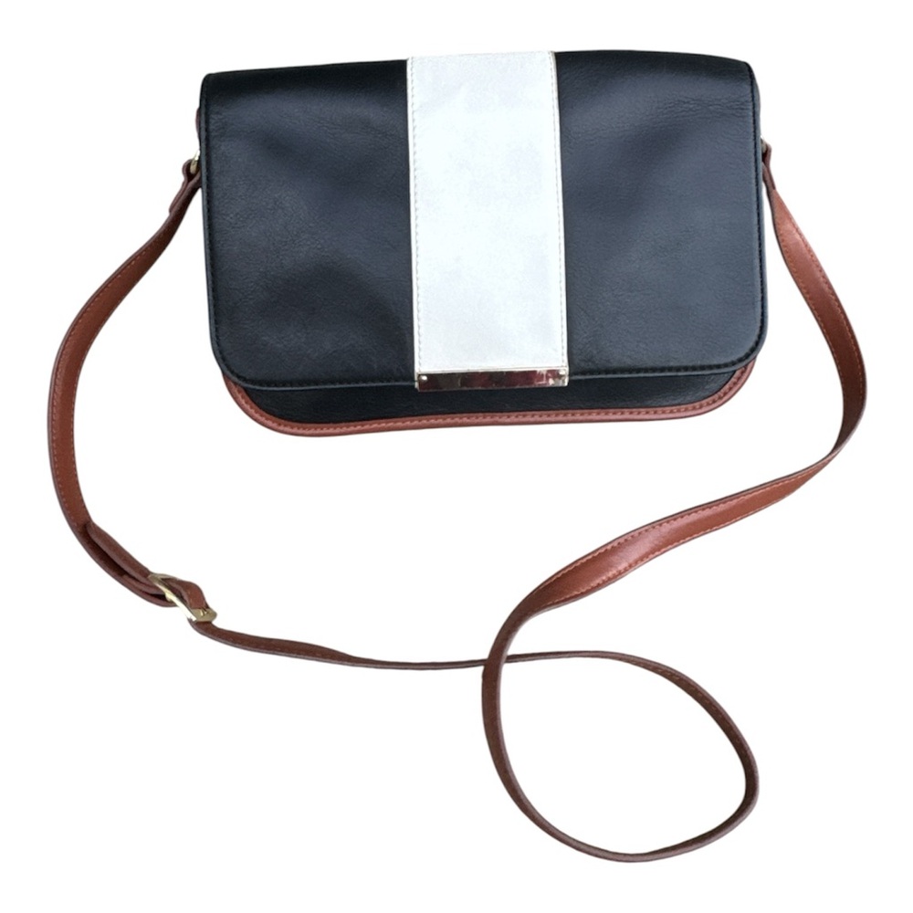 TALBOTS Soft Pebbled Leather Crossbody Purse Classic Old Money Preppy